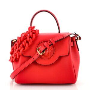 Versace La Medusa Top Handle 3 Way Bag